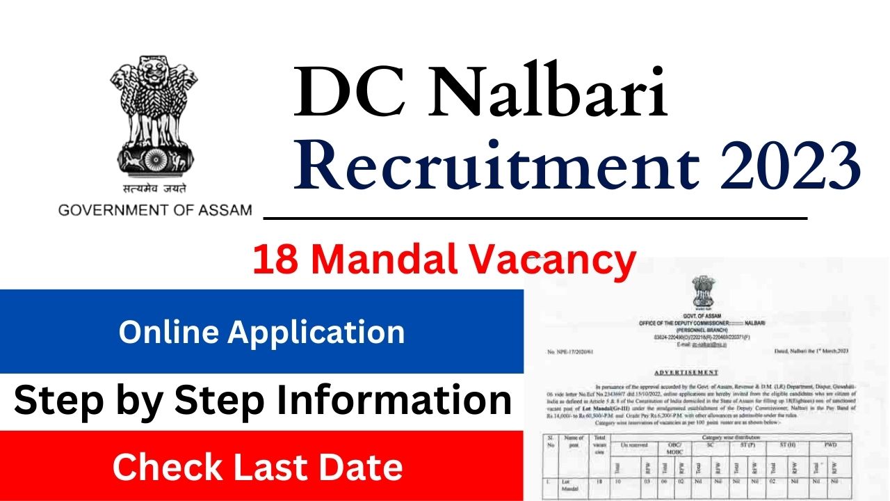 DC Nalbari Recruitment 2023